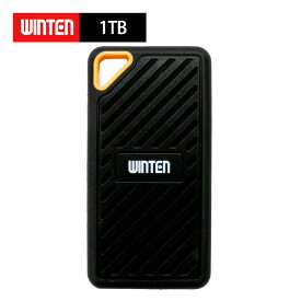 【感謝祭ポイント10倍！】WINTEN 外付け SSD 1TB ポータブルSSD【3年保証】20Gbps Type-C USB3.2 3D (書込：1700MB/s 読取：2000MB/s) 高速データ転送 PSSD Mac Windows スマートフォン 衝撃に強い USB-C 外付型SSD WT600-PSSD-1TB 【PS5/PS4対応】