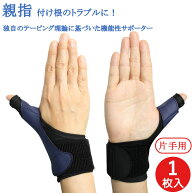 サムスパイカサポーター 親指付け根を固定 指用サポーター 1枚 腱鞘炎 母子腱鞘炎 サポーター 片手 右手 …