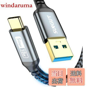 yzSUNGUY USB3.0 Gen1 USB Type C P[u 3M USB-A & USB-C 5Gbpsf[^] ^Cvc P[u Android AutoΉ ő3A}[d bLRlN^ iC҂ iPhone16/15V[YAiPad Pro/AirAGa