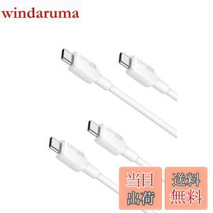 yzy2{ZbgzAnker 310 USB-C & USB-C P[u 60W USB PDΉ iPhone 16 / 15 Galaxy S24 iPad Air 5 MacBook Pro Ή(0.9m zCg)