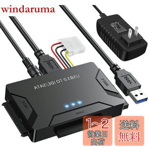 yzRunbod SATA USB ϊP[u 3.5C` HDD IDE USB ϊP[u 2.5C` HDD SSD IDE SATA USB ϊA_v^[ whCuΉ ő6TB USB3.0 5Gbps] dA_v^t