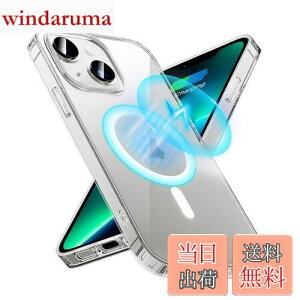 【送料無料】Colaxuyi iphone 14 用 ケース Magsafe対応 iphone13用ケース ソフトTPU+ハードPC 軽量 耐衝撃 全面保護 磁気吸着 マグネット搭載 滑り止め ワイヤレス充電対応 落下防止 6.1インチ アイホン