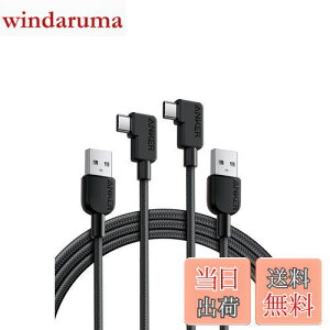 yzAnker USB-C  USB-A P[u (L, ϋviC) 1.8m 15W USB PDΉ iPhone 16 / 15 Galaxy Pixel LG Ή (2{ ubN)