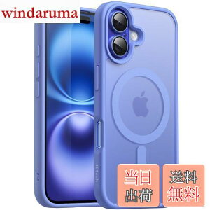 yzJETech iPhone 16 6.1C`p }Olbg P[X MagSafeɑΉ ̃}bgw ^ ϏՌ Jo[ (Eg})