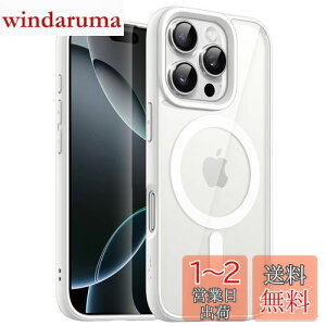 yzJETech iPhone 16 Pro 6.3C`p }Olbg P[X MagSafeɑΉ Ռz op[Jo[ \bhJ[}bgTPUt[ h~ NAobN (zCg)
