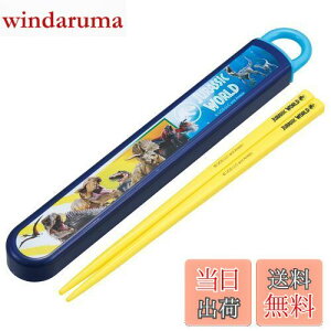 【送料無料】スケーター(Skater) 子供用 箸 箸箱セット 16.5cm 子供用 お弁当用 抗菌加工 男の子 女の子 開けやすいスライド式 日本製 ジュラシック 24 男の子 ABS2AMAG