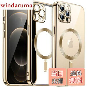 yzJETech iPhone12ProMax (12 Pro Max 6.7C`p) \tgNAP[X JYSی MagSafeCX[dΉ ϏՌ dCbLTPUJo[ (S[h)