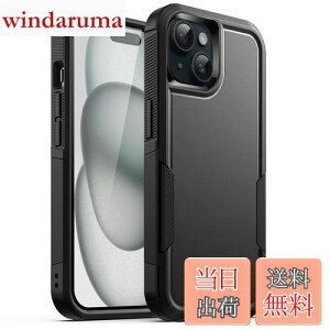 yzJEDirect iPhone 15 6.1C`p P[X ϋv ȓdی ϏՌ ^tJo[ }bgobNt (ubN)