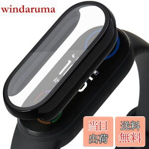 �y���������zMiimall�y�V�^��̌^�P�[�X�zXiaomi Mi Band 6/5/4/3 �P�[�X �S�ʕی� �w��h�~ PC+PET�ގ� �����ߗ� �Ռ��z�� ���h�~ �V���I�~ Mi Band 6 �J�o�[ �C�A�h�~ �E���ȒP �y�� ���^�i�u���b�N�j