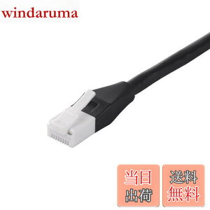 �y���������z�o�b�t�@���[ BUFFALO �c���̐܂�Ȃ�LAN�P�[�u�� �J�e�S��6a �X�g���[�g �m�[�}���^�C�v �u���b�N BSLS6ANU50BK