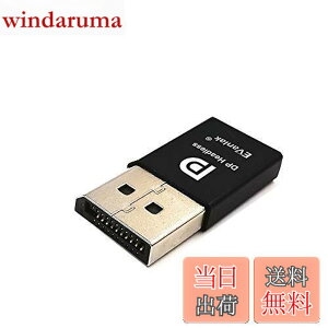 �y���������zEVanlak DisplayPort �w�b�h���X�S�[�X�g�f�B�X�v���C�G�~�����[�^�[ PC 4K DP�_�~�[�v���O�p (�w�b�h���X1080@60Hz-3840x2160@17hz�ɓK��)