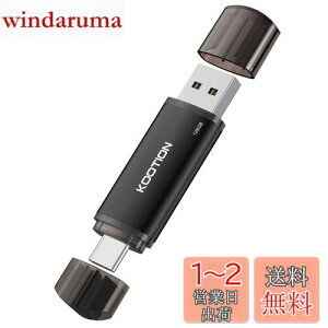 yzKOOTION USB 128GB ^CvC 2in1 USB2.0 + Type-C fA usb[ ^Cvc OTG X}z USB X}z Type C
