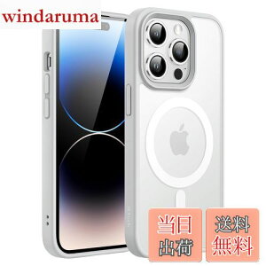 yzJEDirect iPhone 14 Pro 6.1C`p }Olbg P[X MagSafeɑΉ ̃}bgw ^ ϏՌ Jo[ (O[)