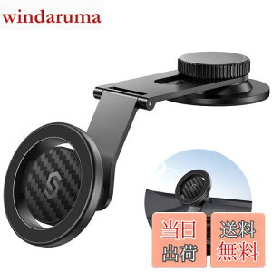 【送料無料】SYNCWIRE スマホホルダー 車 マグネット MagSafe 車載 ホルダー 全金属 アルミニウム合金 伸縮アーム 超強力 3M粘着シール 360度回転 超強磁力 iPhone 15 14 13 12 Samsung Sony など全種類に対