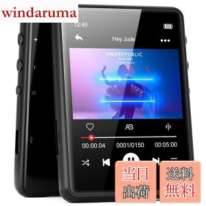 MECHEN 64GB MP3v[[ Bluetooth 5.3 fW^I[fBIv[[ y ~jyv[[ 128GB܂Ŋg\ Xs[J[ 2.4C`^b`XN[ FMWIE^EdqubNE