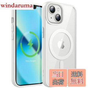 yzJEDirect iPhone 13 6.1C`p }Olbg P[X MagSafeɑΉ Ռz op[Jo[ \bhJ[}bgTPUt[ h~ NAobN (X^[Cg)