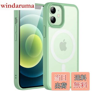 yzJETech iPhone 12 mini 5.4C`p }Olbg P[X MagSafeɑΉ ̃}bgw ^ ϏՌ Jo[ (O[)