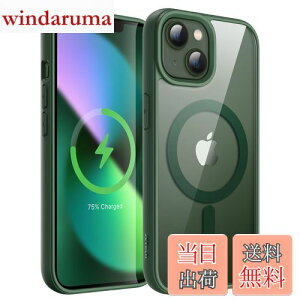 yzJETech iPhone 13 mini 5.4C`p }Olbg P[X MagSafeɑΉ Ռz op[Jo[ \bhJ[}bgTPUt[ h~ NAobN (O[)