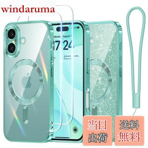 yzMeifigno P[X iPhone 16 6.1C`p [MagSafeΉ] [XN[veN^[2] [Ob^[J[h&XgXgbv] TEhYی iPhone 16 P[Xp eB[