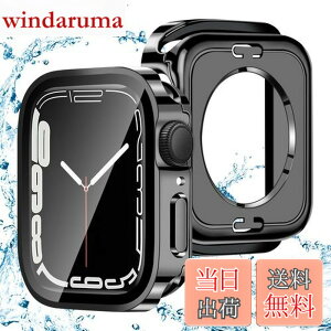 CABOBE �Ή� Apple Watch �P�[�X 44mm IP68 �h���P�[�X 360 3D���p�G�b�W�f�U�C�� ���b�L���H �A�b�v���E�H�b�`SE2/SE/6/5/4 �J�o�[ Apple Watch SE2/SE/6/5/4 �J�o�[ �Ή� �A�b�v���E�H�b�` �P�[�X �K���X�t�B��