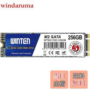 yzWINTEN SSD M.2 SATA 256GB 2280 3D NAND SATA3 6Gb/siőǎ 500MB/s ő发 500MB/sjG[@\ ȓd Ռɋ ^yzWTM2-SSD-256GB 6083