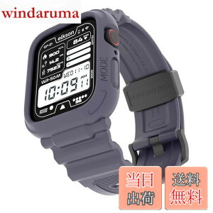 �y���������zelkson �A�b�v���E�H�b�` �o���h Apple Watch 45mm 44mm �o���p�[�P�[�X�t�� ���ȃ����Y�o���h Apple Watch SE iWatch Series 9 8 7 6 5 4�p, Quattro Pro Series �X�|�[�c�~���^���[�ی�P�[�X �v���e
