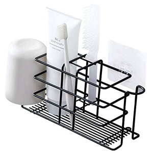 【送料無料】MITUKE 歯ブラシスタンド 歯ブラシホルダー 壁掛け 歯磨き粉ホルダー 歯ブラシスタンド コップホルダー 電気歯ブラシ入れ 歯ブラシ立て 歯ブラシ置き 電気歯ブラシ入れ シンプ