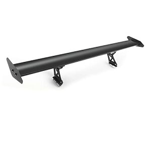 【送料無料】Bruce & Shark(ブルース・サメ)53インチ 135cm 汎用GTウイング リアトランクレーシング スポイラーウイング 調整可能 アルミ製 ブラック