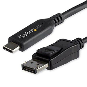 yzStarTech.com USB-C - DisplayPort ϊA_v^P[u 1.8m 8K/30HzΉ HBR3 Thunderbolt 3 ݊ CDP2DP146B