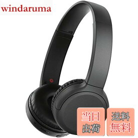 【送料無料】ソニー ワイヤレスヘッドホン WH-CH510 / bluetooth / AAC対応 / 最大35時間連続再生 2019年モデル / マイク付き /ブラック WH-CH510 B