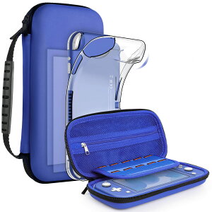 yzGeeRic Switch Lite Ή ANZT[ yؕیZbgz Switch Lite Ή VRP[X KXtB 2 [P[X +ewLbv 4 XCb` Cg Ή [ Jo[