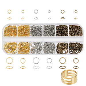 �y���������zPH PandaHall �}���J�� �ۃJ�� �����O ���� �p�[�c �W���G���[ DIY�p ������