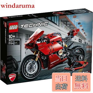 �y���������z���S(LEGO) �e�N�j�b�N �h�D�J�e�B �p�j�K�[�� V4 R 42107 �������� �u���b�N �v���[���g �o�C�N STEM �m�� �j�̎q 10�Έȏ�