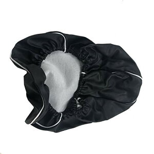 【送料無料】ホンダ ジョルノ (AF70)(4ストローク)専用設計 シートカバー 被せる 強力ゴムタイプ 日本製(厚手生地)【生地色:黒/パイピング:白】被せタイプ CHRIS-HCR5570-C10P20