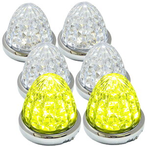 yzCustomize 24V gbNp LED }[J[v TCh }[J[ 8ʃNX^Jbgdl 16LED bLO ėp 6 Zbg u[/CG[/bh/zCg eF