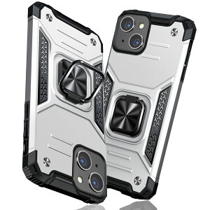 yzTMUJWS iPhone 14 Plus pP[X O Ռz ϏՌ TPU+PCop[ d\ ČRMILKi SʕیJo[ h~ ԍڃz_[Ή C菝h~ ~ y ^ ACtH 14 