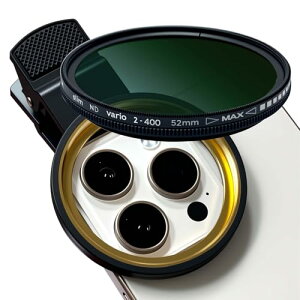 yz52mm NbvI ND 2-400 dbYtB^[ iPhone16 15 14 13 12 11ASamsung BLUAMotorolaAXiaomiȂ̃X}[gtHpBj[gȖxŁAጸA^CvXBe