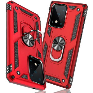 yzTMUJWS Samsung Galaxy S20 Ultra P[X O ϏՌ Ռz h~ Sʕی Jی X^ht TPU+PCop[ wh~΍ d\ 360x] ho TX S20 Ultra X}[