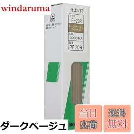 【送料無料】WAKAI 仕上げ釘 3000本入 PF20