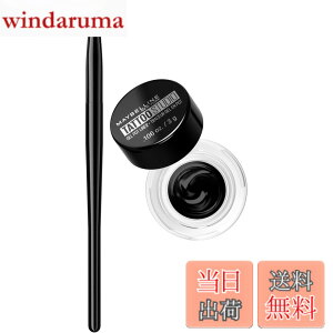 �y���������zMAYBELLINE Eye Studio Lasting Drama Gel Eyeliner - Blackest Black 950 (���s�A���i) �F�F�u���b�N�A�T�C�Y�F1��