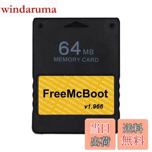 �y���������zFreeMcBoot ver.1966 FMCB�J�[�h 64MB PS2��p HDD�N���p�c�[���J�[�h �v���X�e2 �F�F64MB