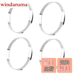 �y���������z4���� �n�u�����O �c�o�t�� HUB CENTRIC RING �A���~�� �T�C�Y�F67.1-65.1mm