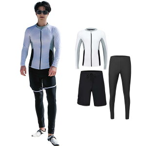 �y���������z[Candy Kiosk] ���b�V���K�[�h �����Y ���� 3�_�Z�b�g �㉺�Z�b�g ���� �O�J�� �t�B�b�g�l�X �r�[�` ���j ���� UV�J�b�g �������p �z������ �ʋC�� �F�F3-08�F3�_�Z�b�g�i�����Y�j�A�T