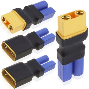 yzXiatiaosann 4 XT90  EC5 IX X RlN^AC[Ȃ EC5  XT90 X IX A_v^ vO RC FPV h[ RC J[ Lipo obe[ [d ESC p