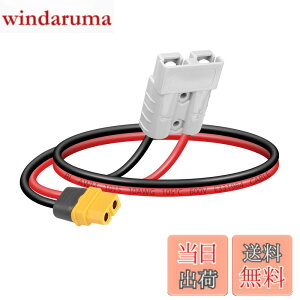 �y���������zSinLoon �o�b�e���[�A�_�v�^�[�P�[�u�� 10AWG ADS�v���O�R�l�N�^�[~XT60 50AMP 600V XT60���X 30CM