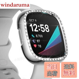 �y���������zBOOLINN For Fitbit Sense 2/Versa 4 �J�o�[ �_�u���_�C�������h �L���L�� ����y�� PC�f�� �ϏՌ� �����ȒP Fitbit Sense 2/Versa 4 �Ή� ���� ���h�~ �ȒP�Ɏ��t���E�� �S�ʕی� �t�B�b�g�r