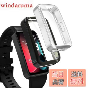 �y���������zHianjoo 2���� Huawei Band 10/9/8 �Ή� �P�[�X [�ی�J�o�[ + �t�B���� ��̌^] Huawei Band 10/9/8 �Ή� �J�o�[ TPU�f�� �S�ʕی� �Ռ��z�� �����x�^�b�` �\�t�g�P�[�X [��+��]