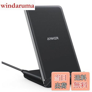 yzAnker PowerWave 10 Stand CX[d QiF iPhone 16V[Y / 15V[Y / 14V[Y Galaxy eΉ ő10Wo (ubN)