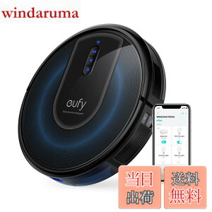 �y���������zAnker Eufy (���[�t�B) RoboVac G30 (���{�b�g�|���@)�y�X�}�[�g�E�_�C�i�~�b�N�E�i�r�Q�[�V���� 2.0 / Wi-Fi�Ή�/�����^/���͋z��/�����[�d/BoostIQ���ځz �u���b�N