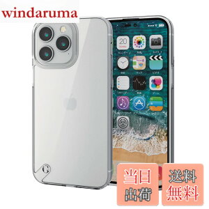 �y���������z�G���R�� iPhone 14 Pro Max �P�[�X �J�o�[ �n�C�u���b�h �ϏՌ� �Ռ��z�� �X���� �ɂݐ݌v �X�g���b�v�z�[���t�� �N���A PM-A22DHVCKCR